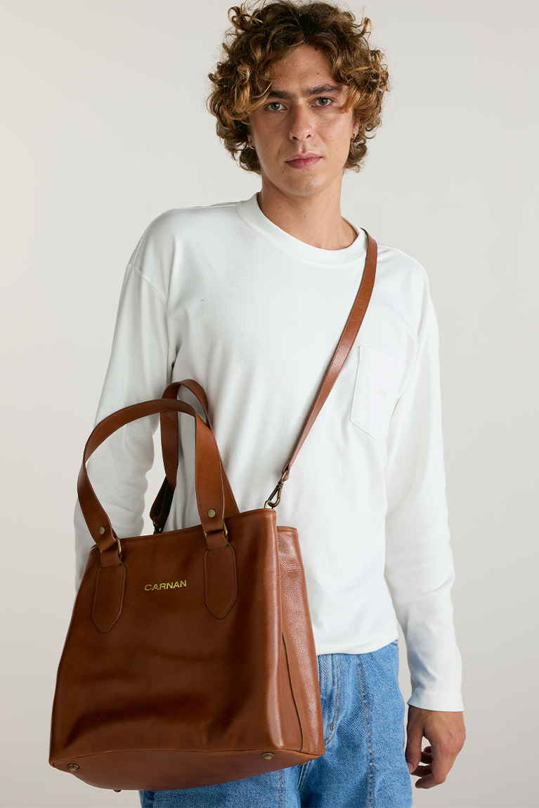 Satchel Bag - Brown