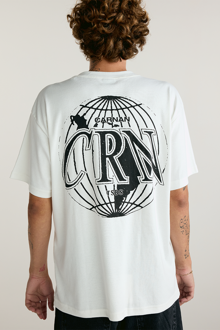 Heavy T-Shirt World Globe - Off