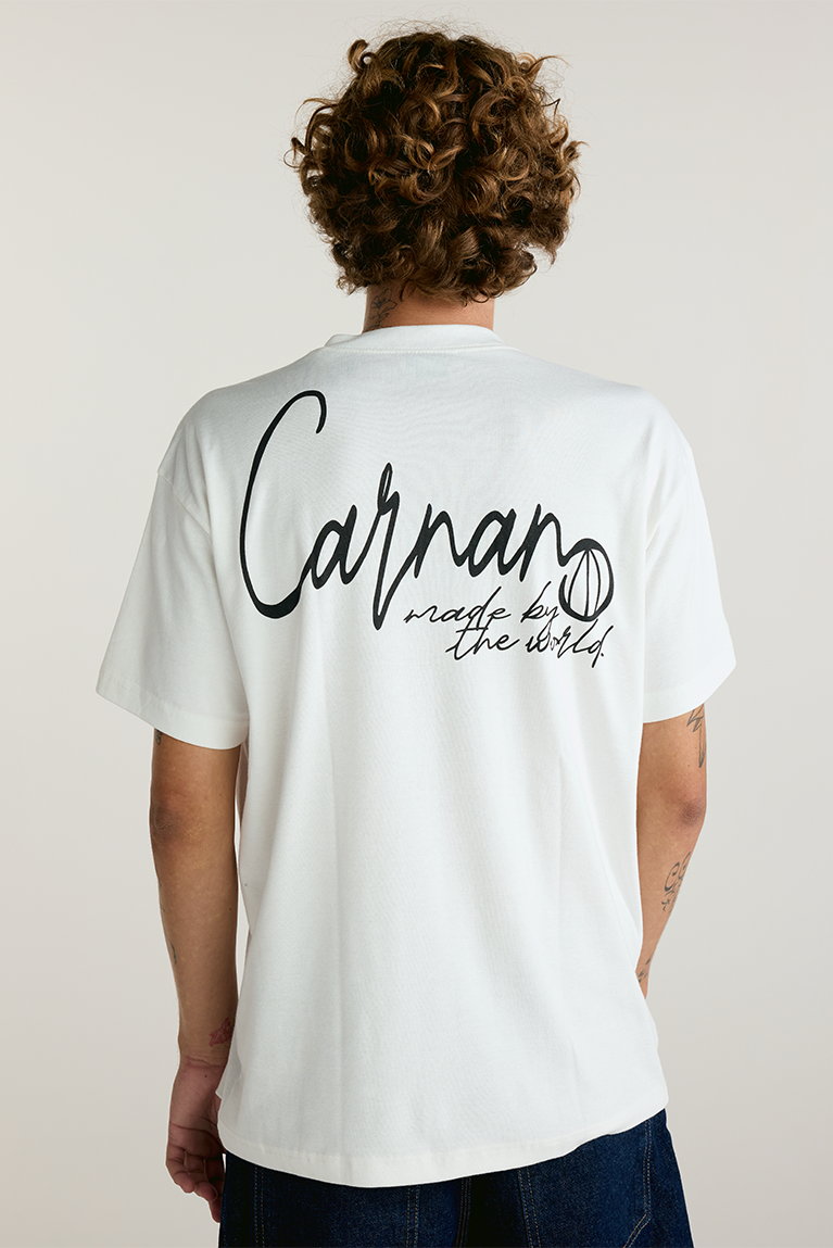 Heavy T-Shirt Cursive - Off