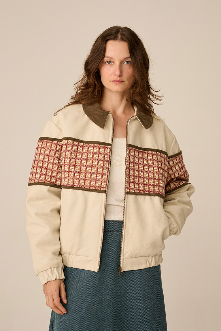 Jacquard Pattern Jacket
