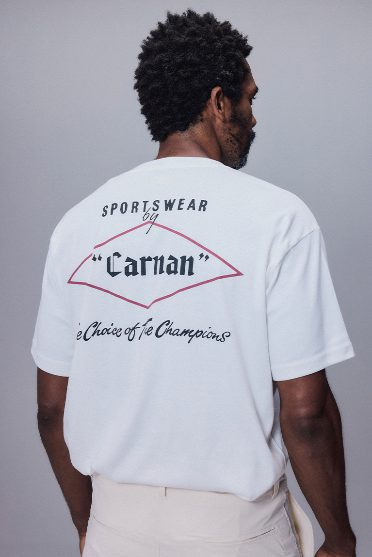 Carnan x Umbro Retro Logo T-Shirt - Off