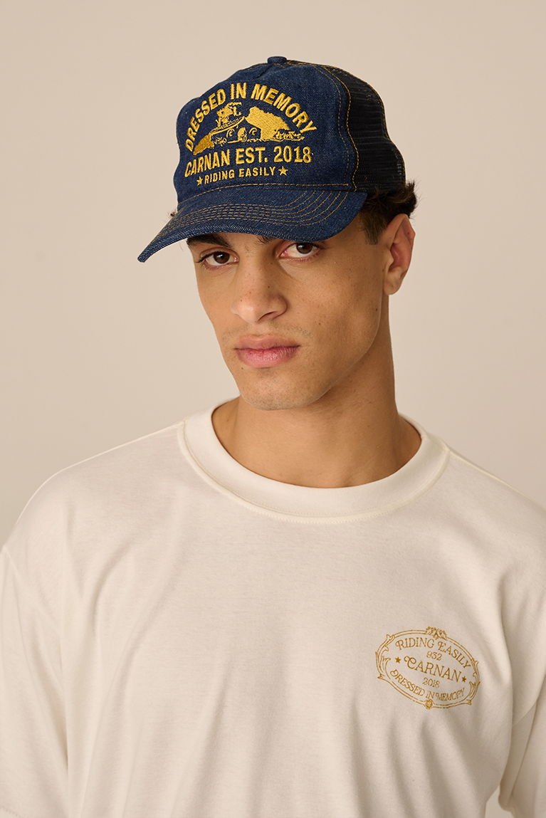 Farm House Raw Denim Hat - hover