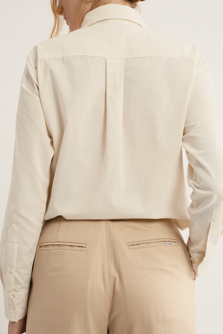 Standard Cropped Shirt - Off