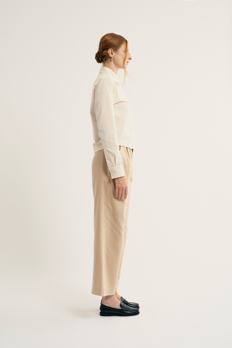 Standard Cropped Shirt - Off