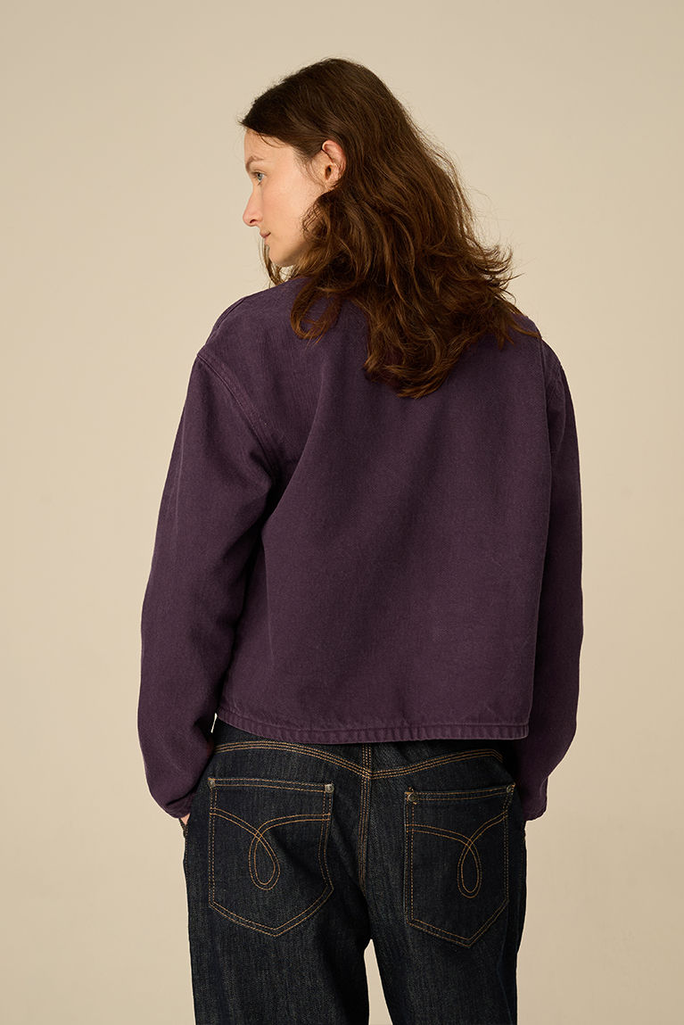 Purple Twill Jacket