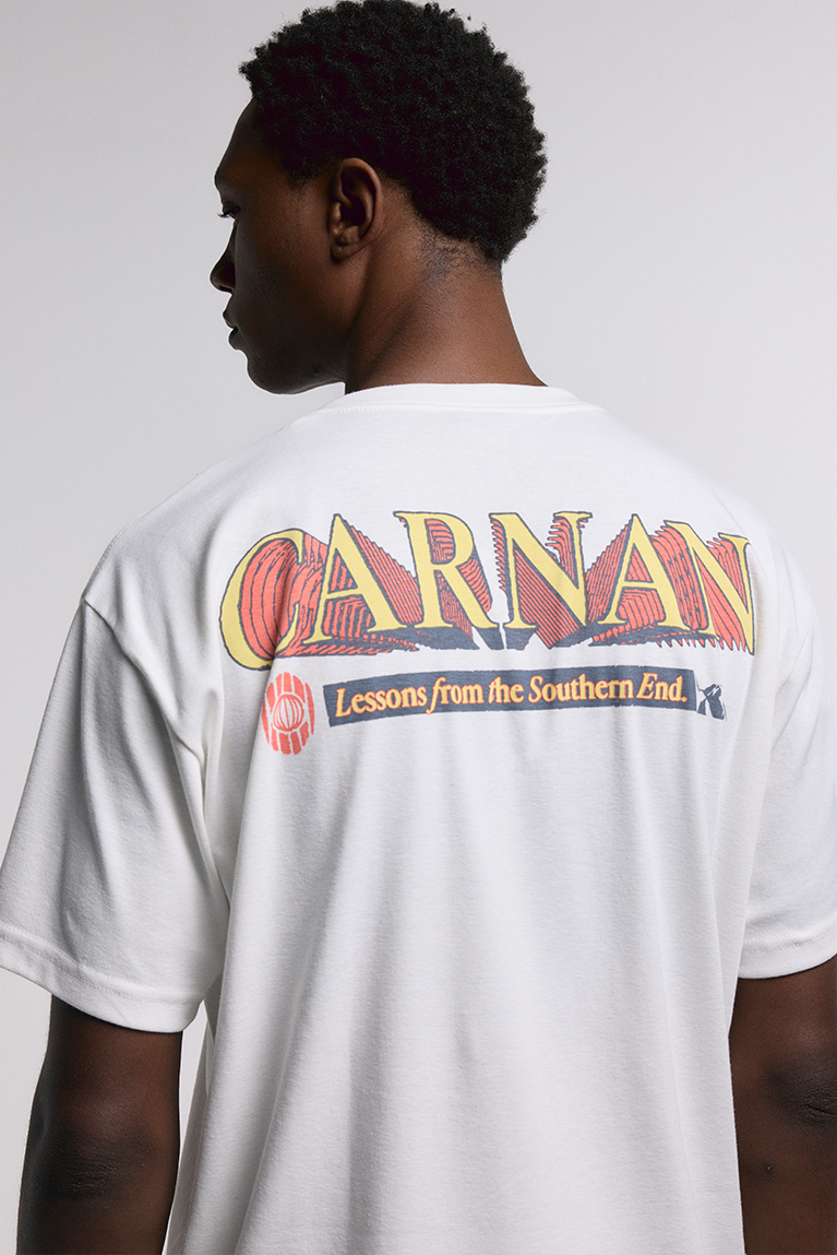 Lettering Heavy T-shirt - Off - hover