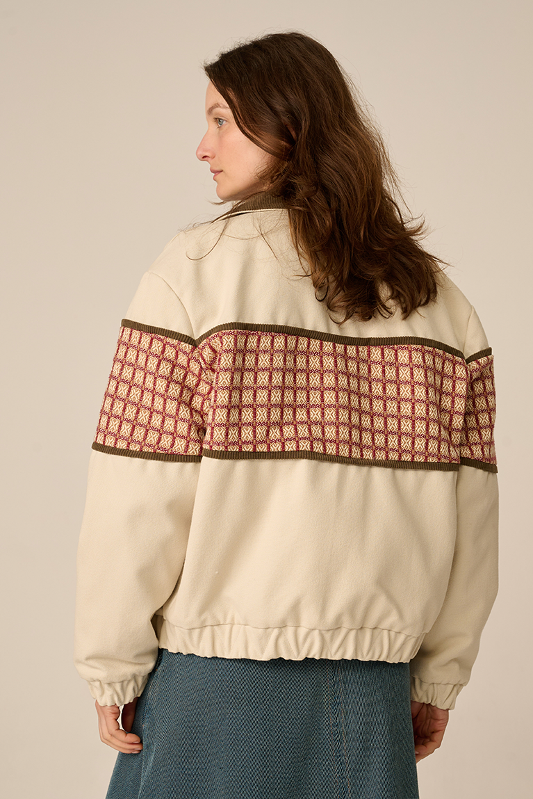 Jacquard Pattern Jacket
