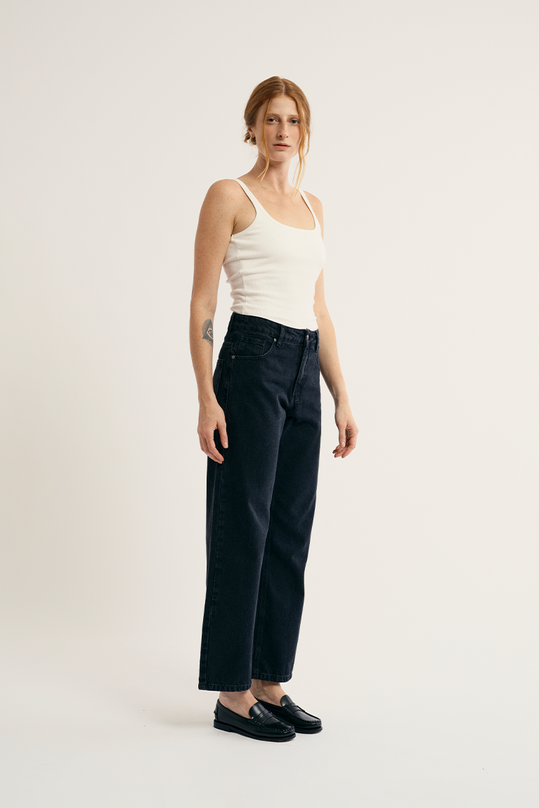 Standard Ribbed Top - Off