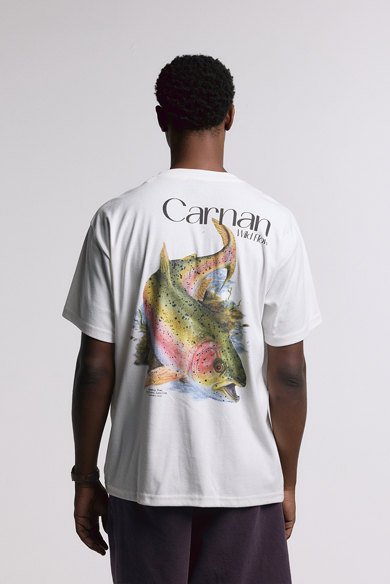 Fish Heavy T-shirt - Off - hover