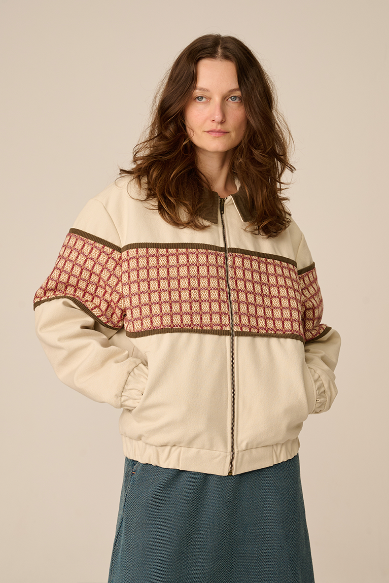 Jacquard Pattern Jacket