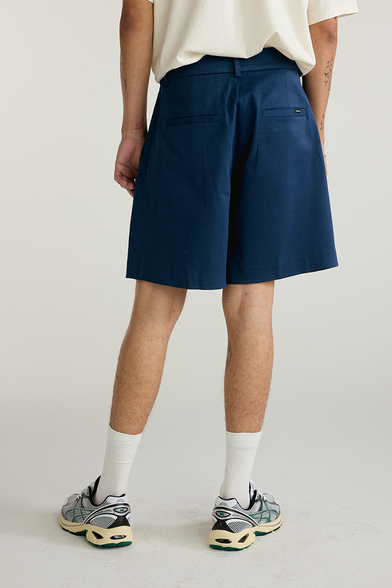 Standard Tailored Shorts - Navy
