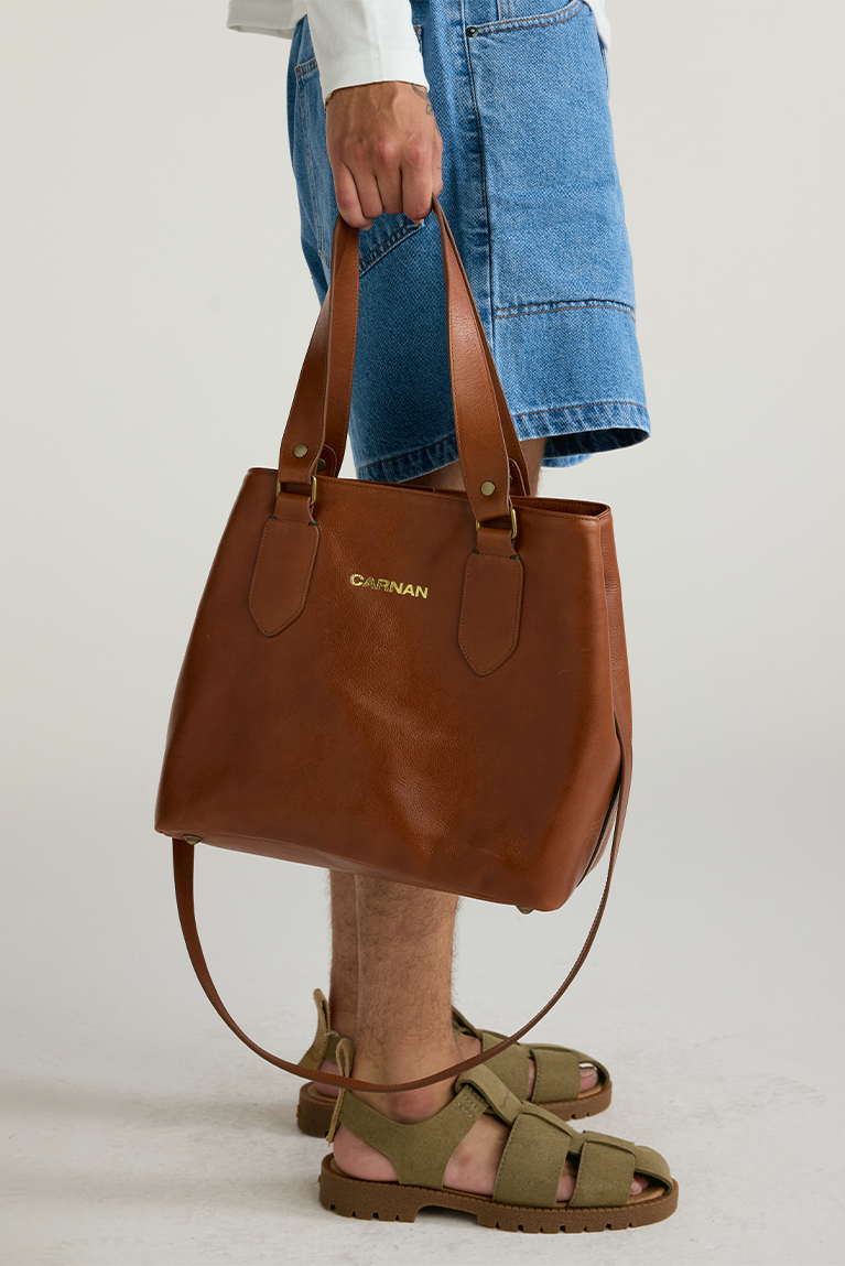 Satchel Bag - Brown