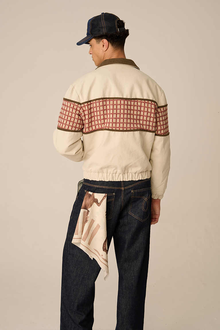 Jacquard Pattern Jacket