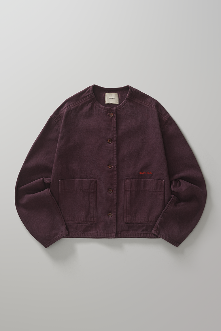 Purple Twill Jacket