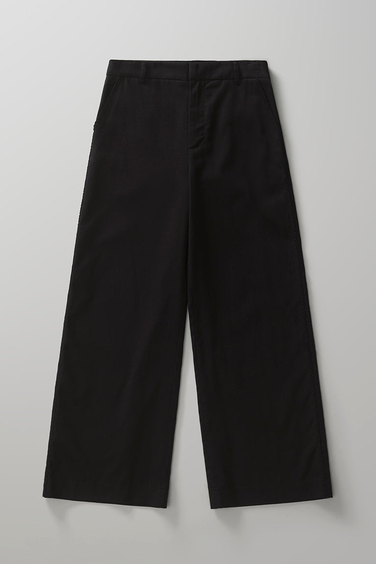 Embroidered Tailored Pants