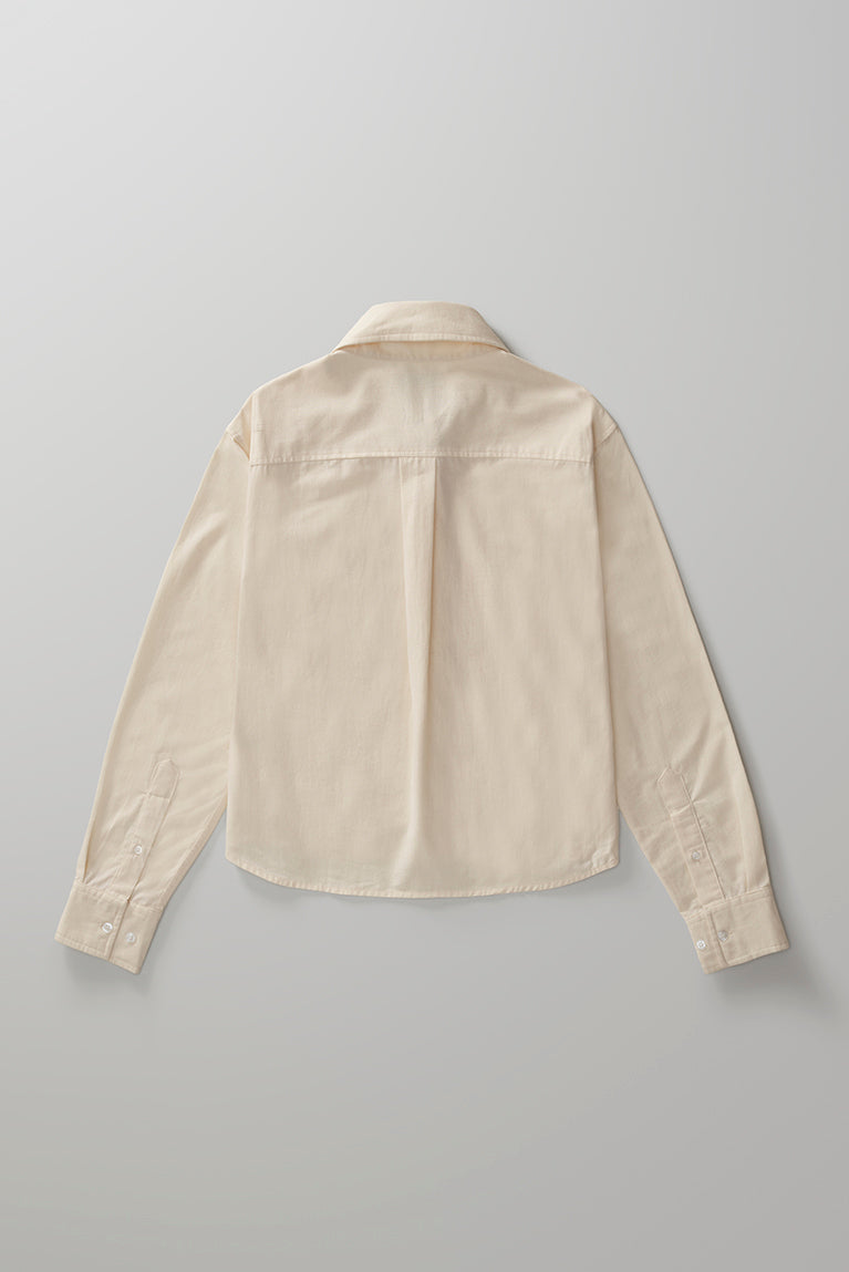 Standard Cropped Shirt - Off