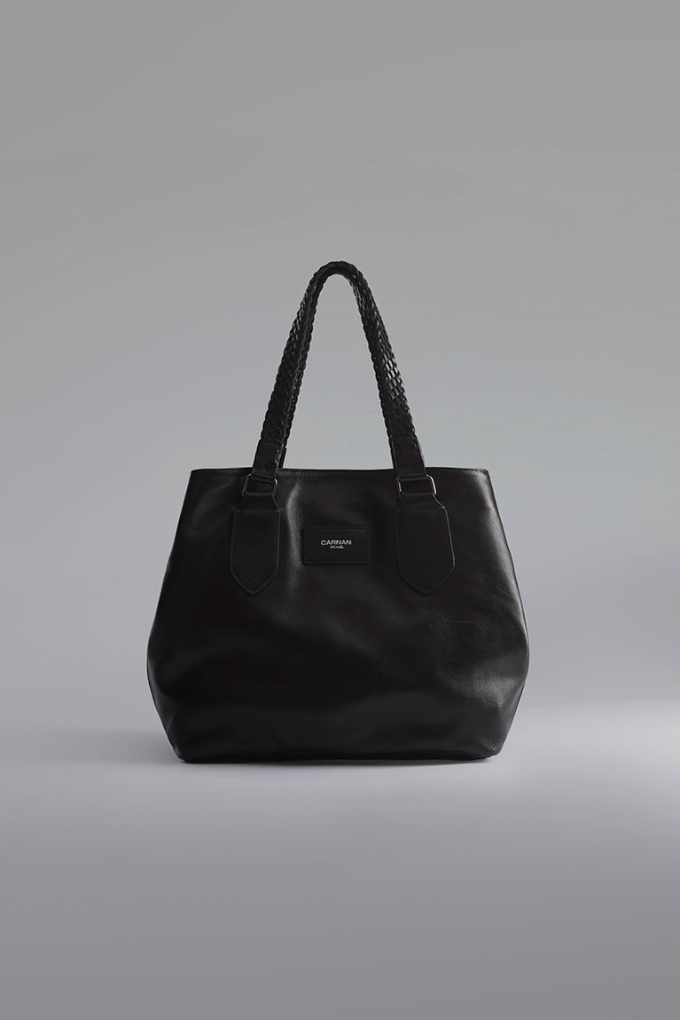 Braided Satchel Bag