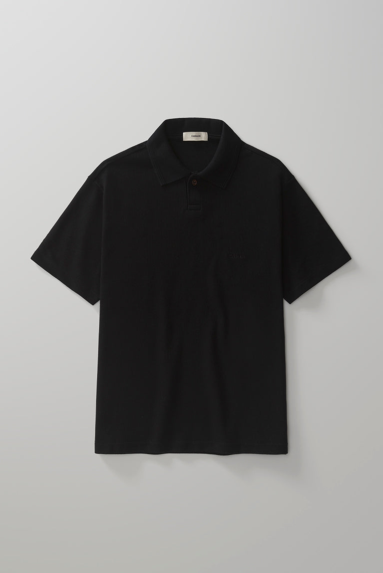 Standard Piquet Polo - Black