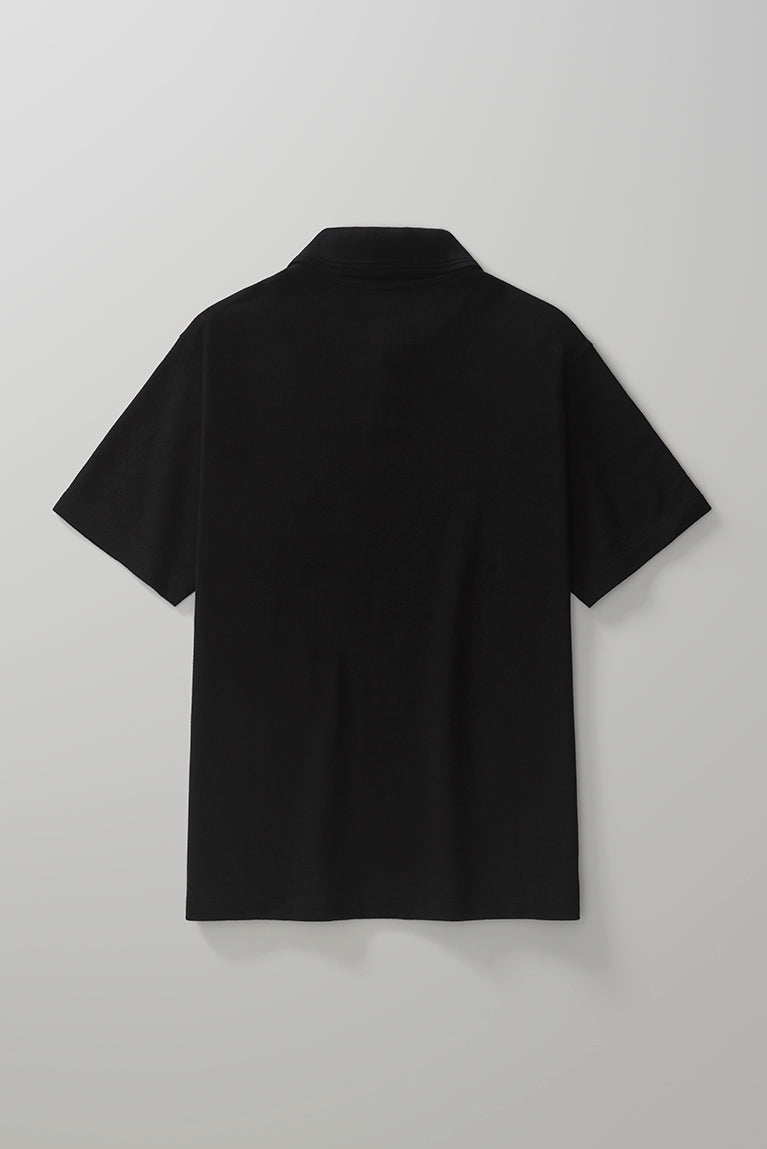 Standard Piquet Polo - Black