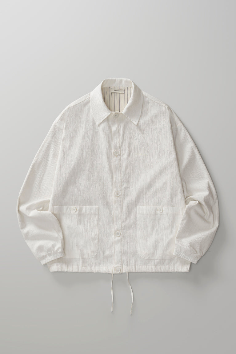 Seersucker Kaze Jacket - Off