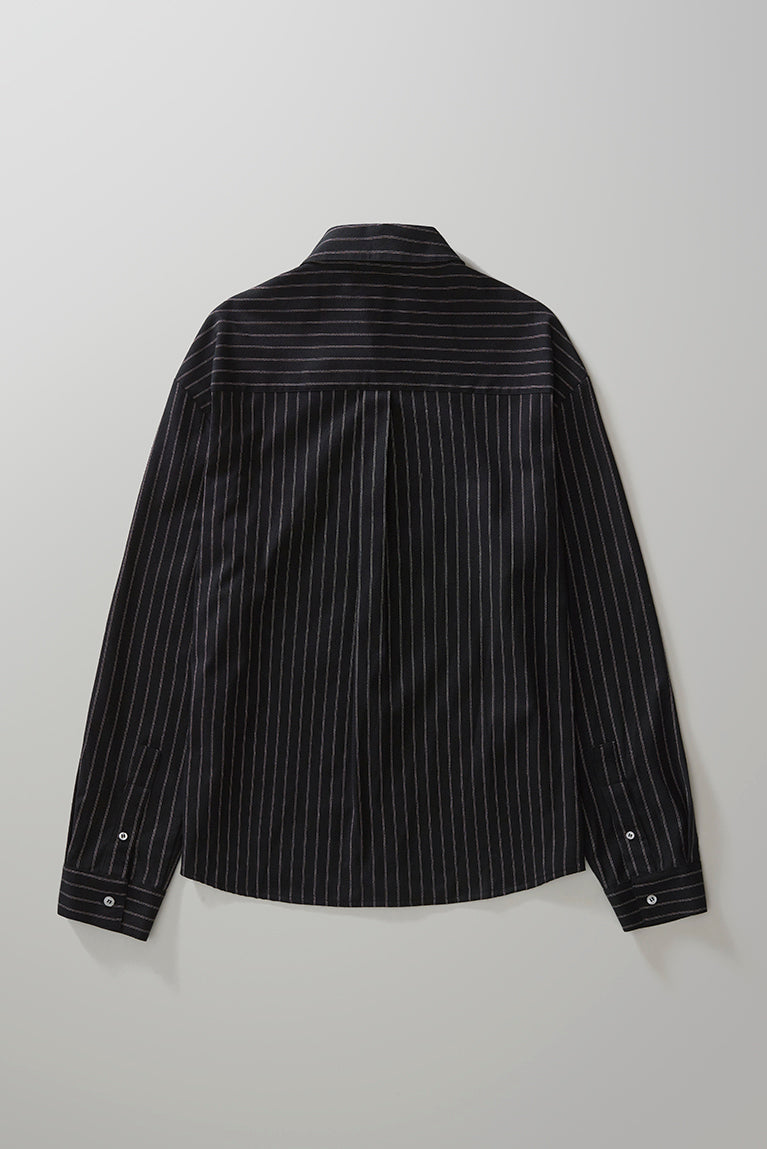 Standard Striped Shirt - Black