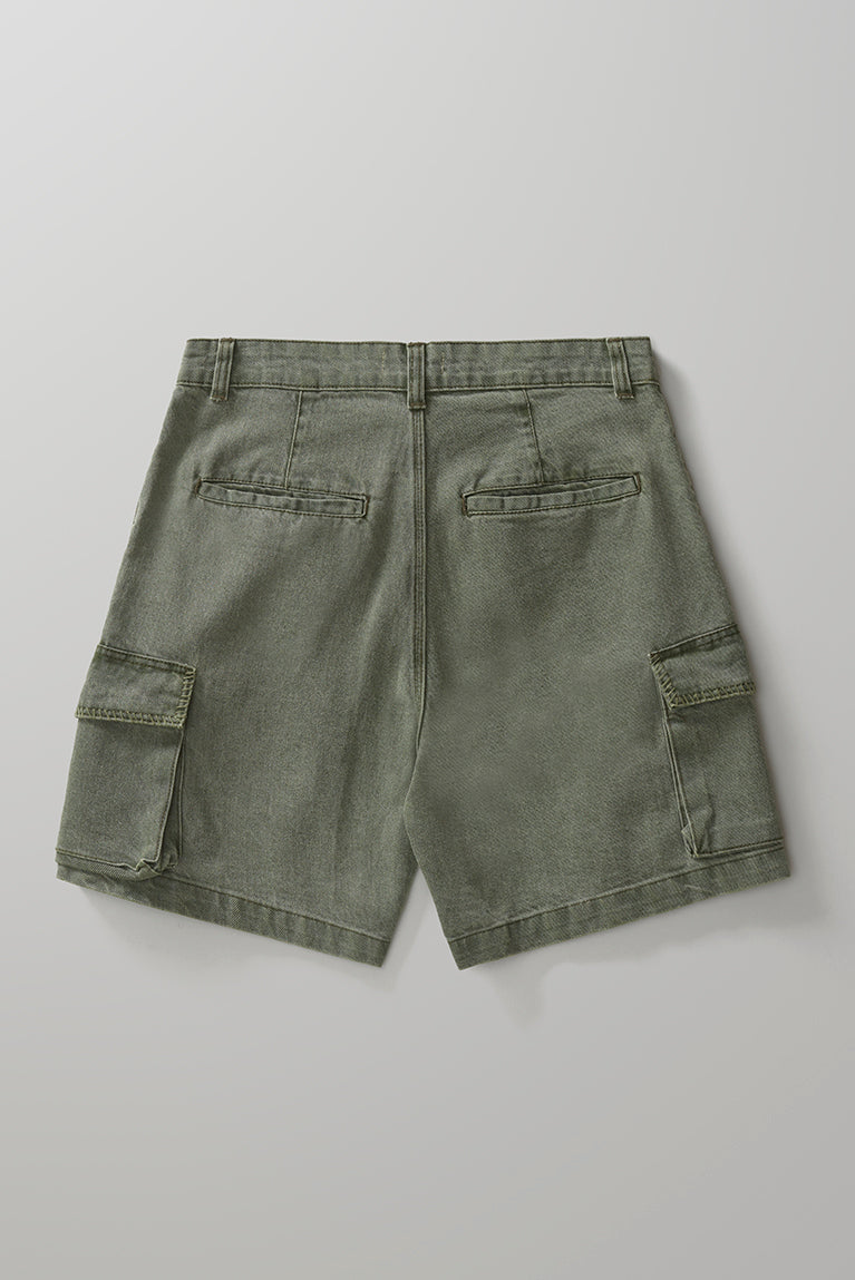Twill Cargo Shorts