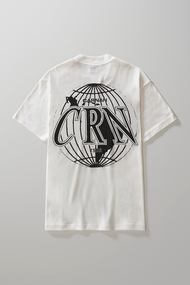 Heavy T-Shirt World Globe - Off