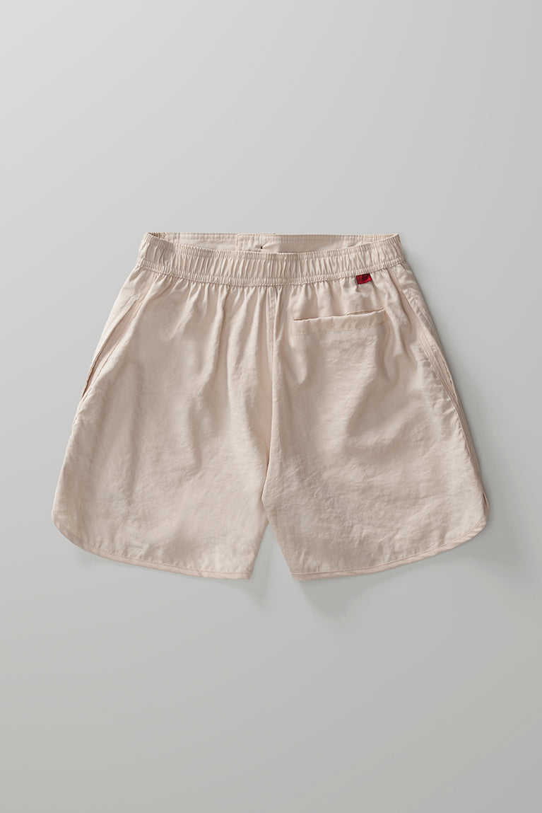 Buttoned Volley Shorts - Off