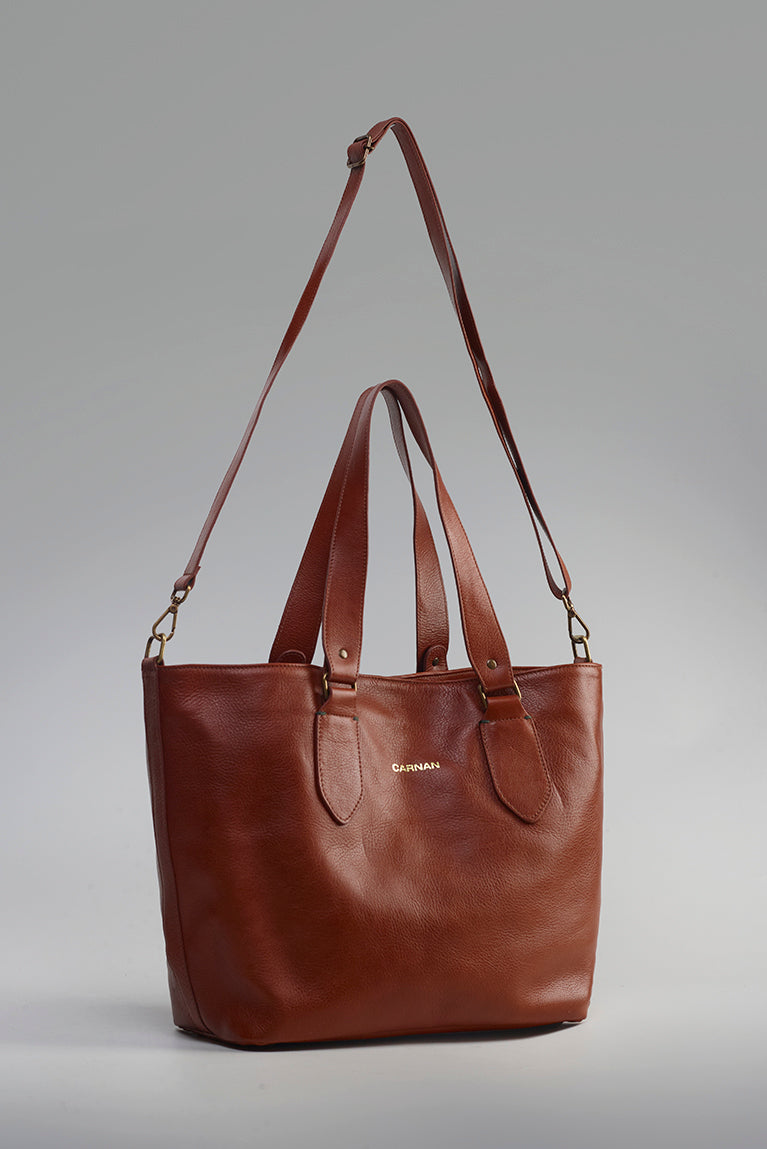 Satchel Bag - Brown - hover