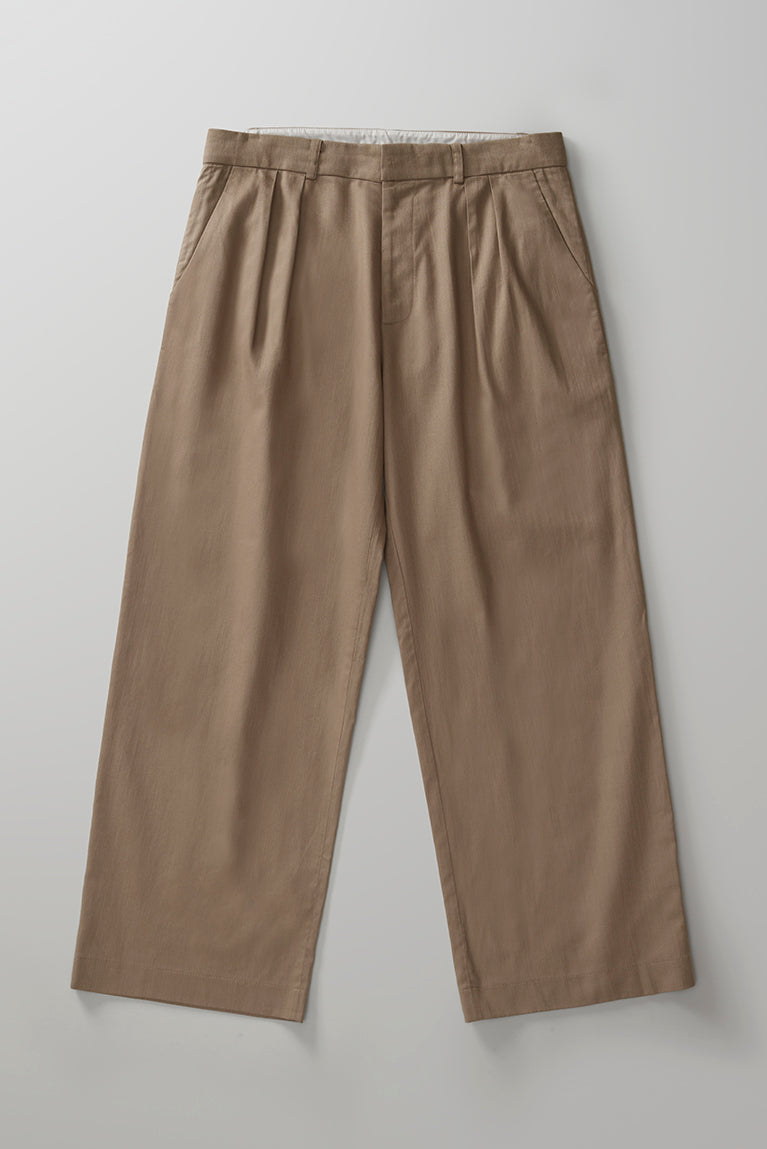 Tailored Pleated Pants
