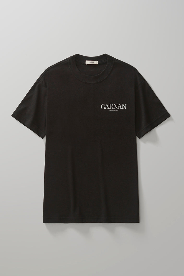 Portrait Heavy T-shirt - Black