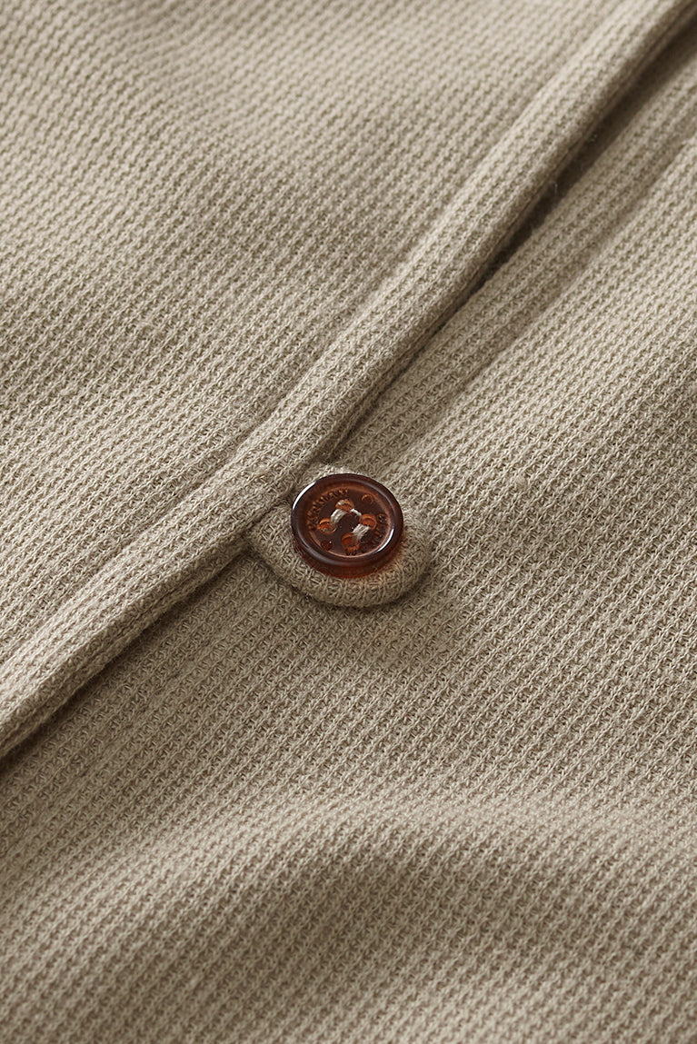 Curved Blouse - Beige