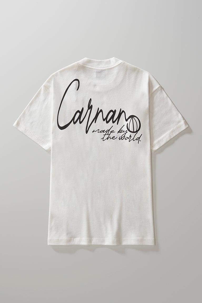 Heavy T-Shirt Cursive - Off