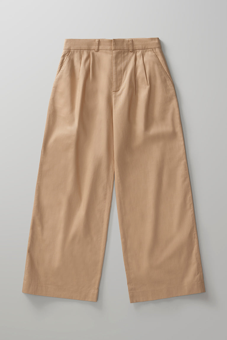 Tailored Pleated Pants