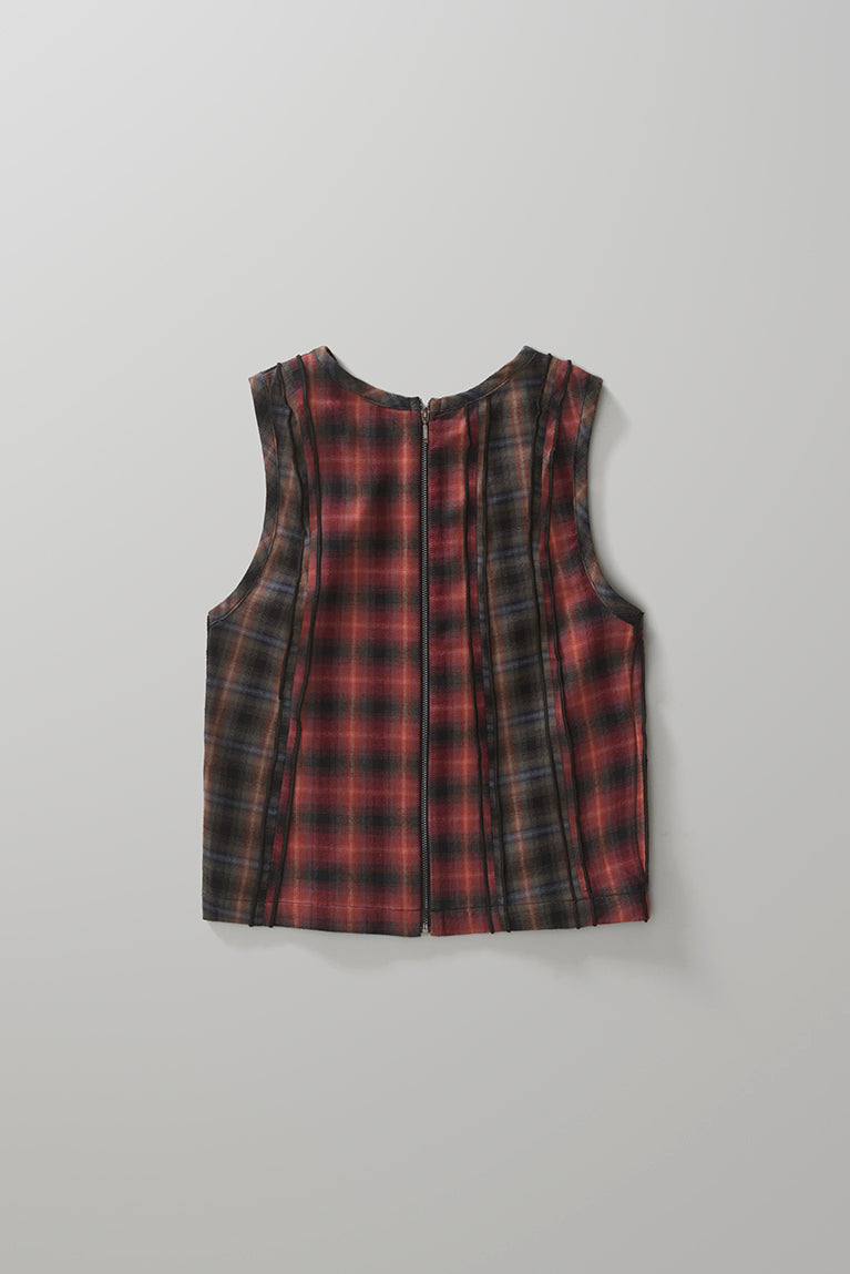Plaid Mix Tank