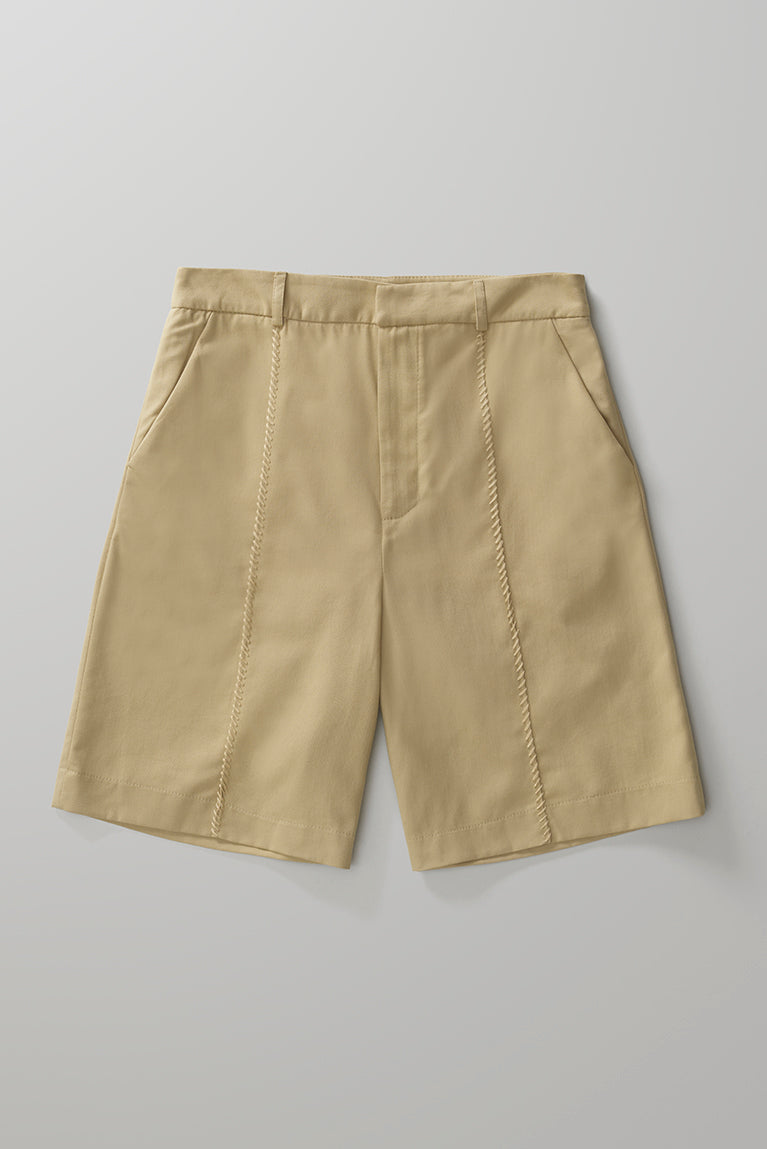 Embroidered Tailored Shorts