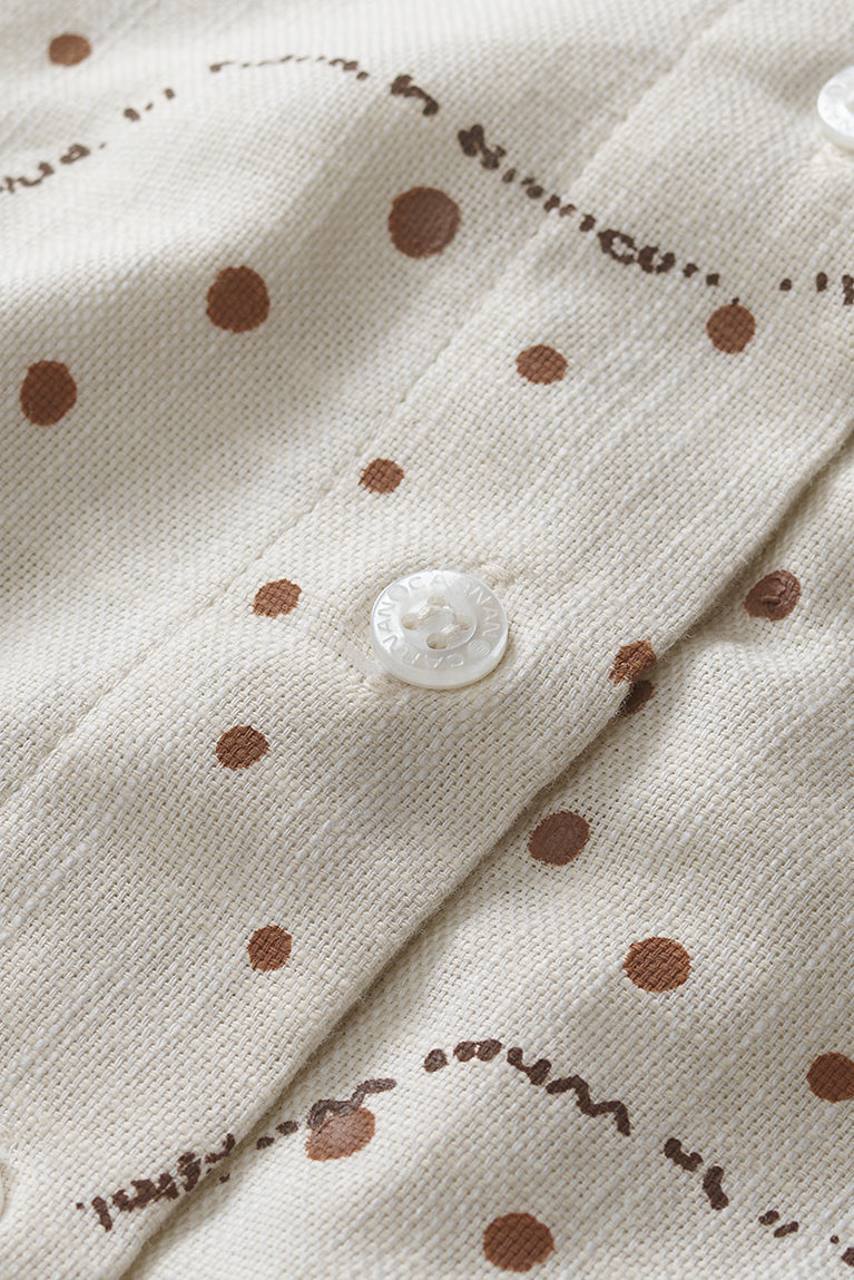 Spiral Cropped Shirt - Off