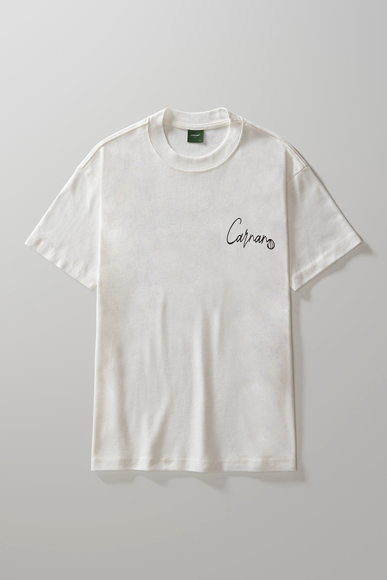 Heavy T-Shirt Cursive - Off