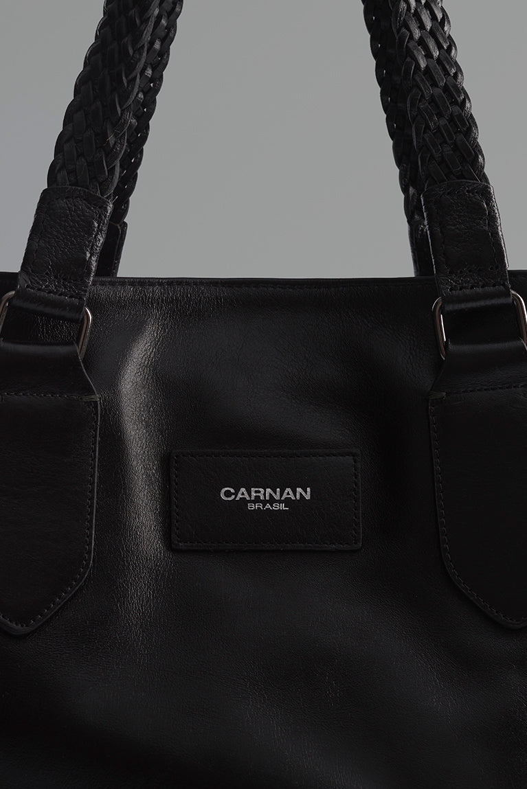 Braided Satchel Bag
