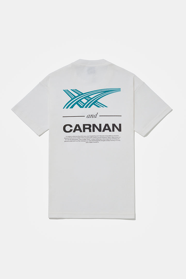 Carnan x Asics Monogram Heavy T-shirt - Off