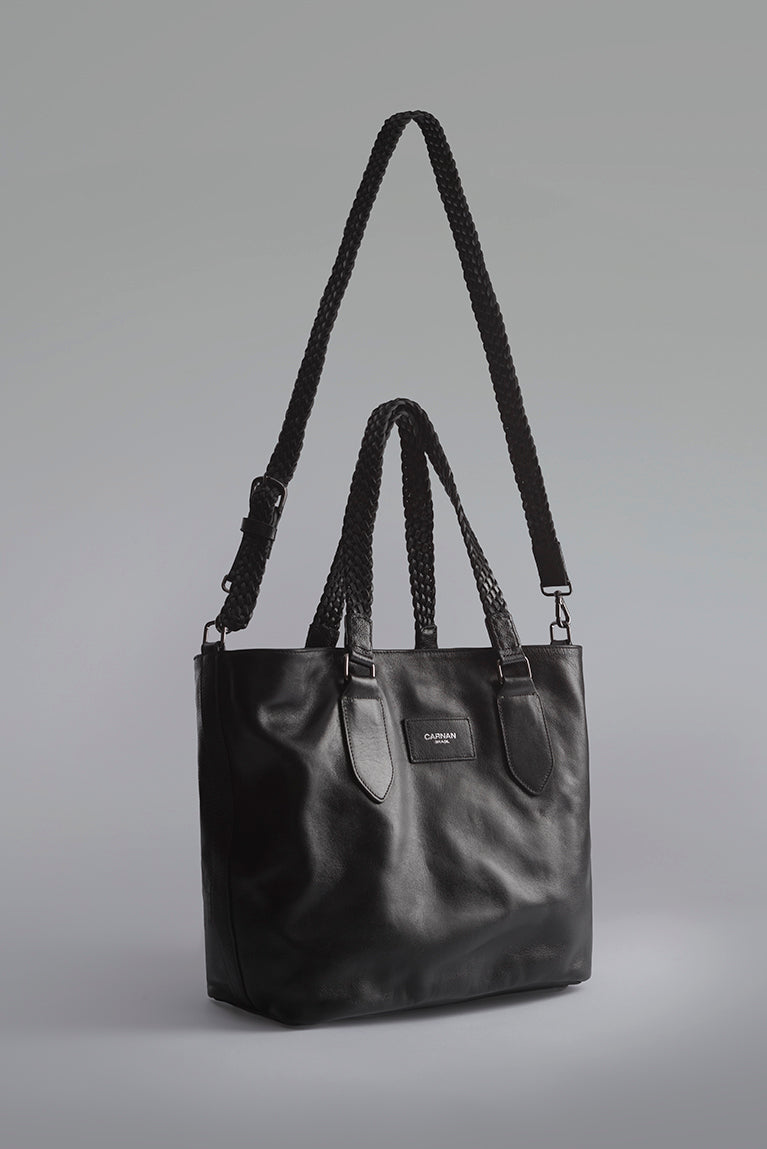 Braided Satchel Bag