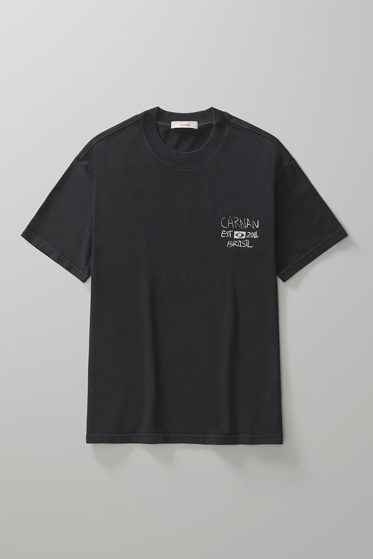 Unfolding T-shirt - Black