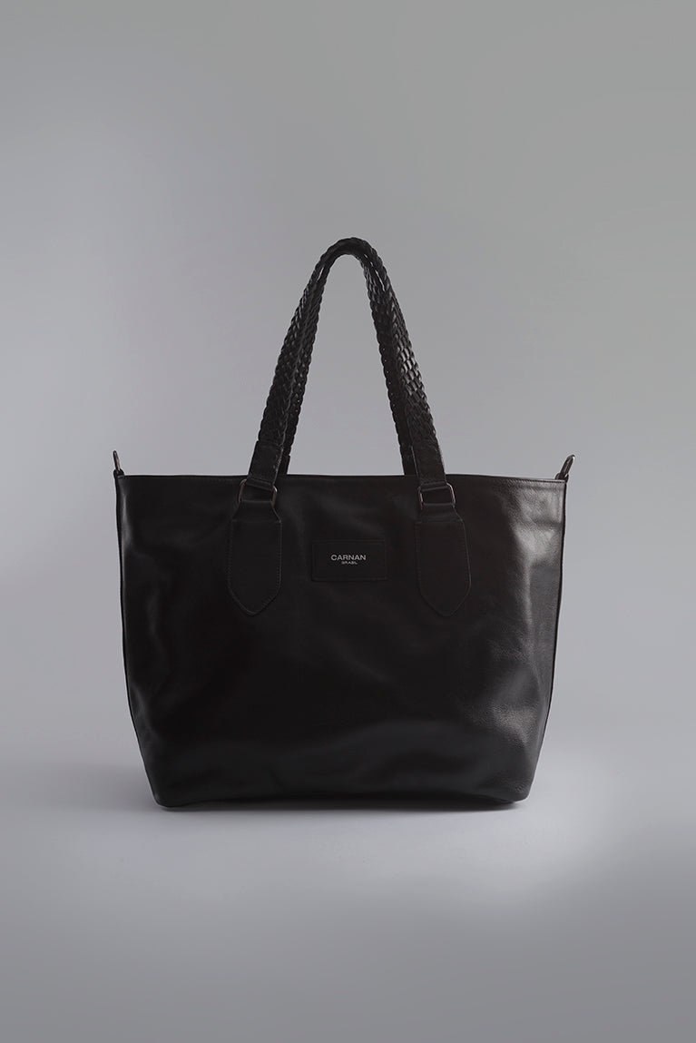 Braided Satchel Bag - hover