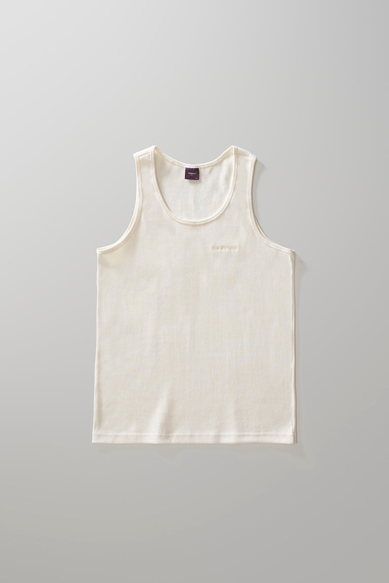 Standard Ribbed Tank Top - Off