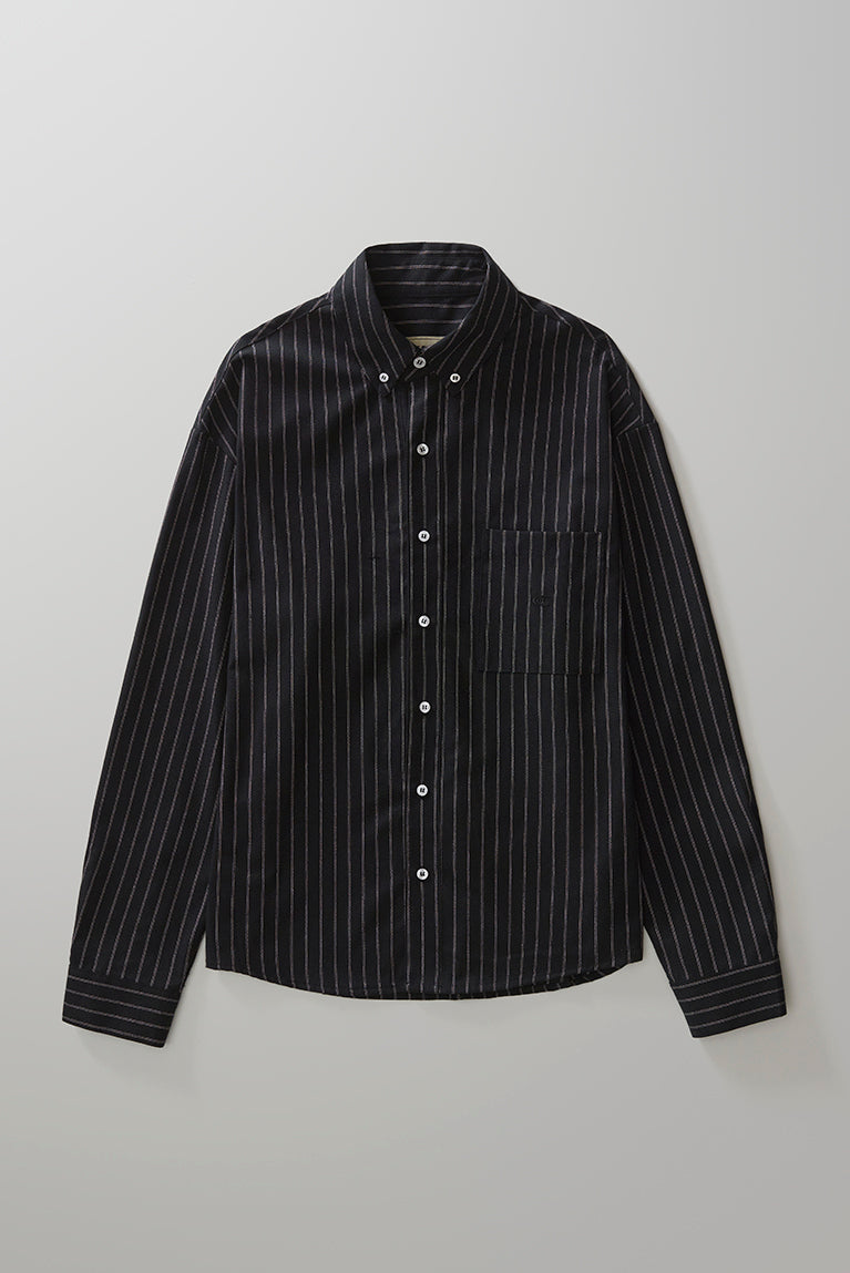 Standard Striped Shirt - Black