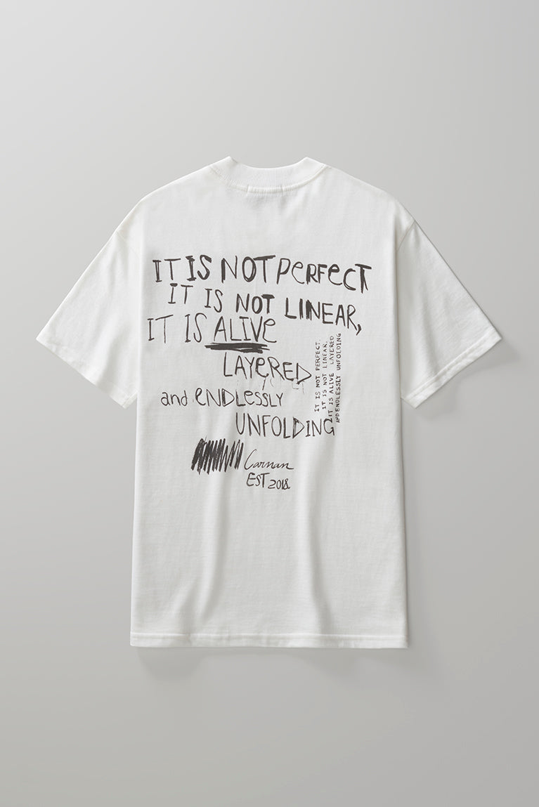 Unfolding T-shirt - Off