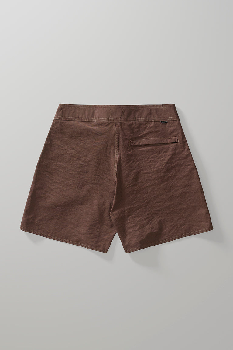 Striped Brown Boardshort