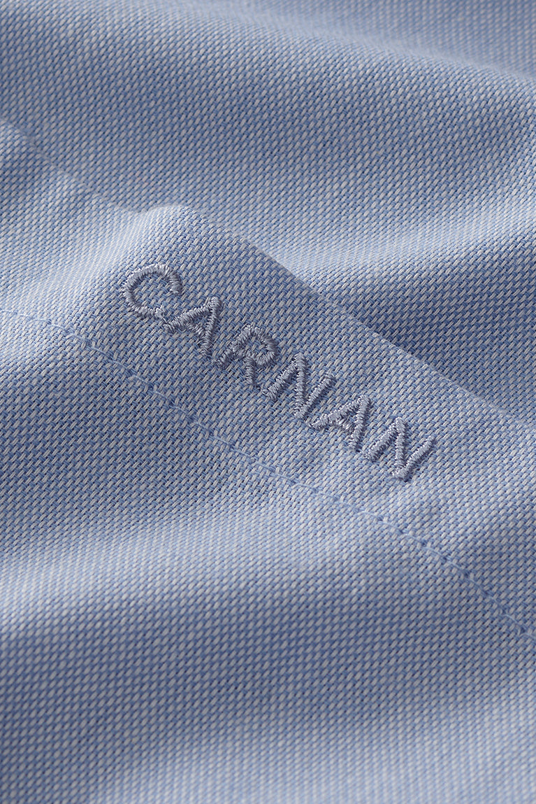 Standard Cropped Shirt - Light Blue