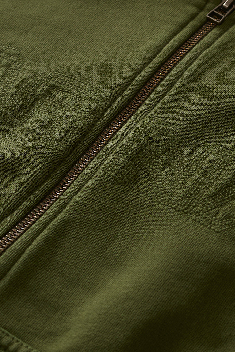 Washed Zip Hoodie