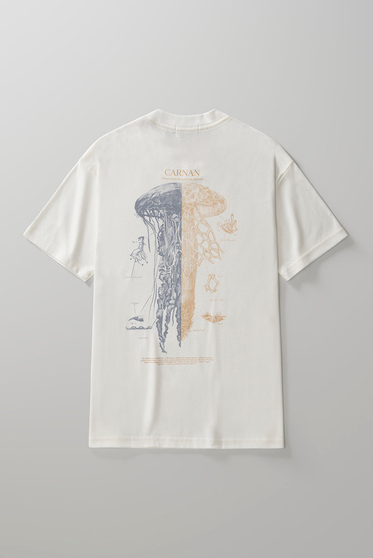 Sea Jelly Heavy T-shirt - Off